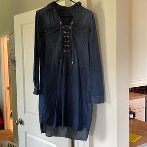 White House Black Market Denim dress